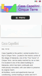 Mobile Screenshot of casacapellini-5terre.it